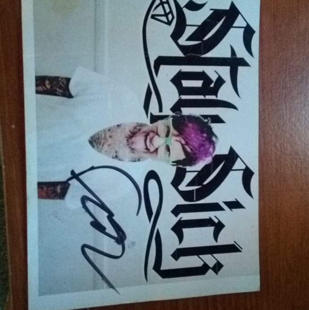 Chris Fronzak Postcard Autograph